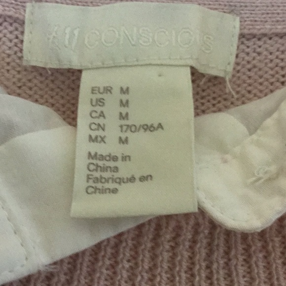 H&M Conscious sweater / tunic, faux layered - Picture 3 of 6